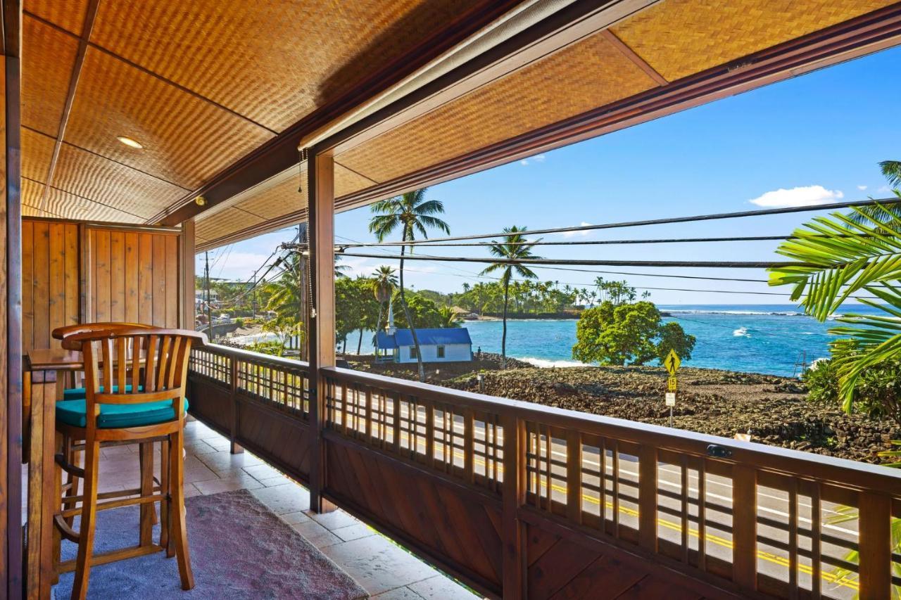 Appartamento Seaspray Oceanview Kailua-Kona Esterno foto