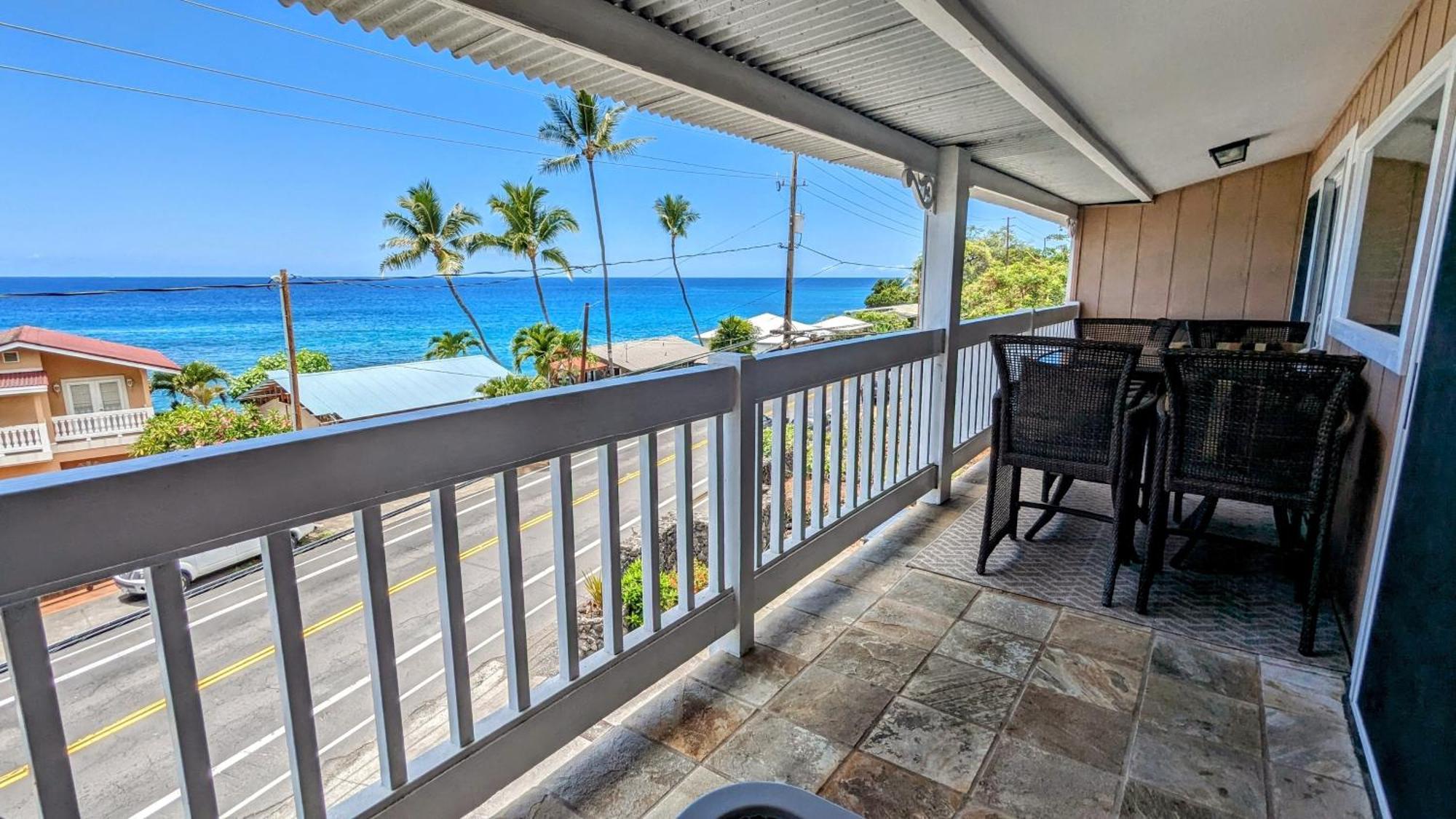 Appartamento Seaspray Oceanview Kailua-Kona Esterno foto