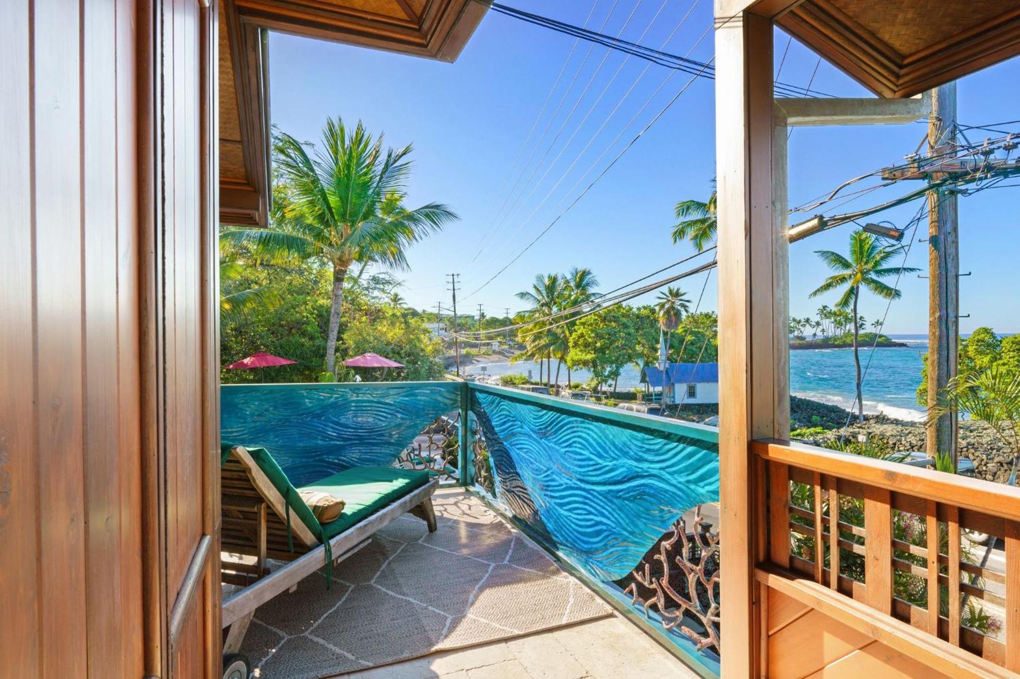 Appartamento Seaspray Oceanview Kailua-Kona Esterno foto