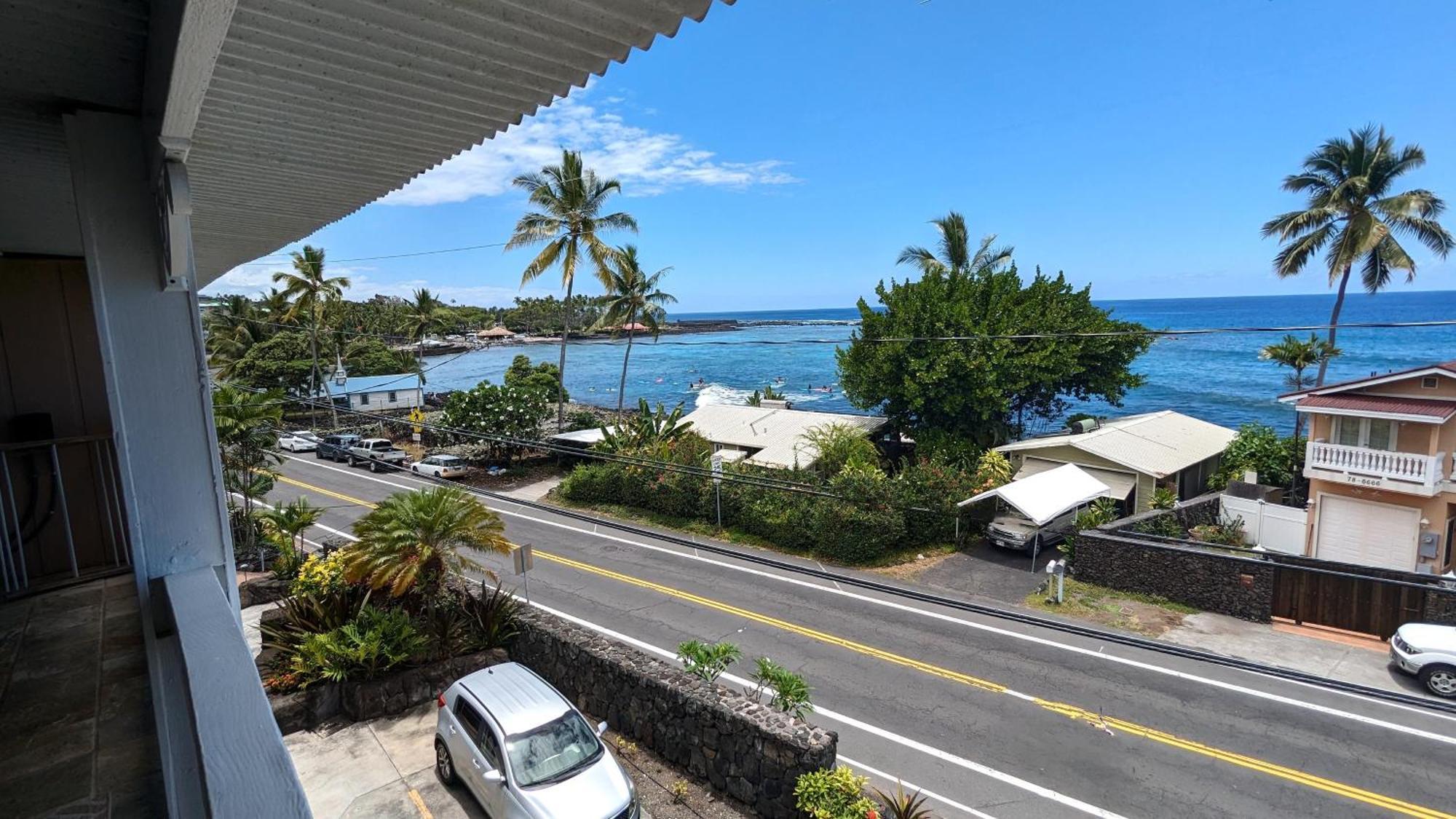 Appartamento Seaspray Oceanview Kailua-Kona Esterno foto