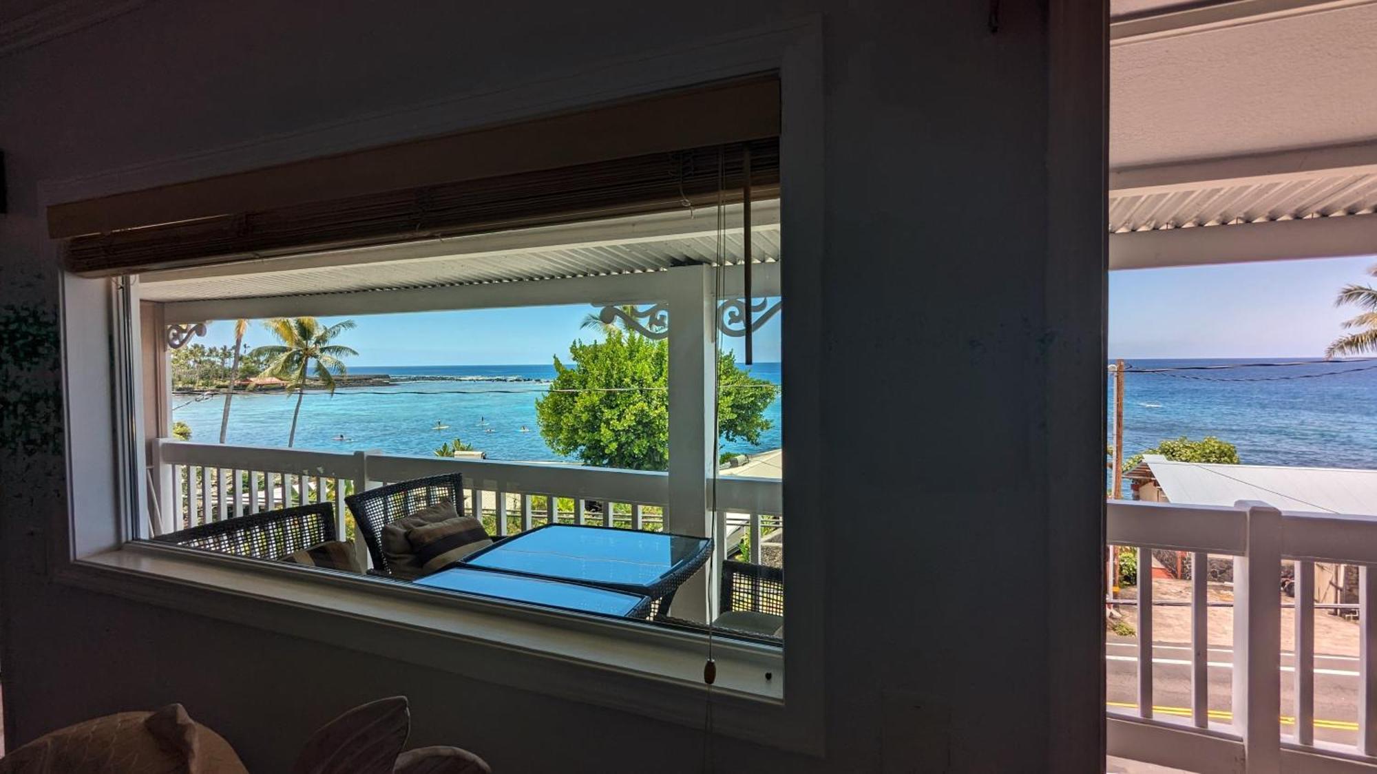 Appartamento Seaspray Oceanview Kailua-Kona Esterno foto