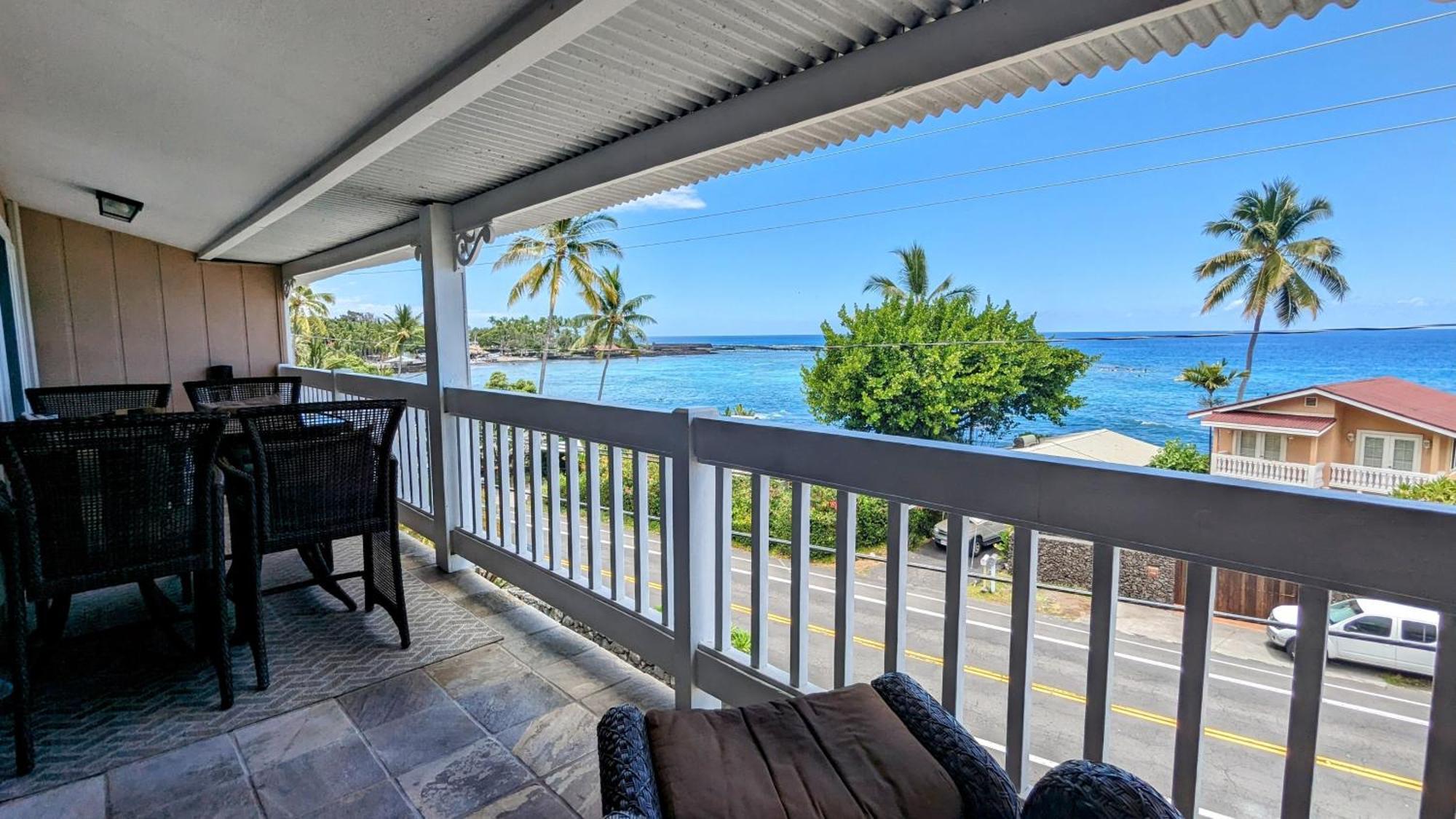 Appartamento Seaspray Oceanview Kailua-Kona Esterno foto