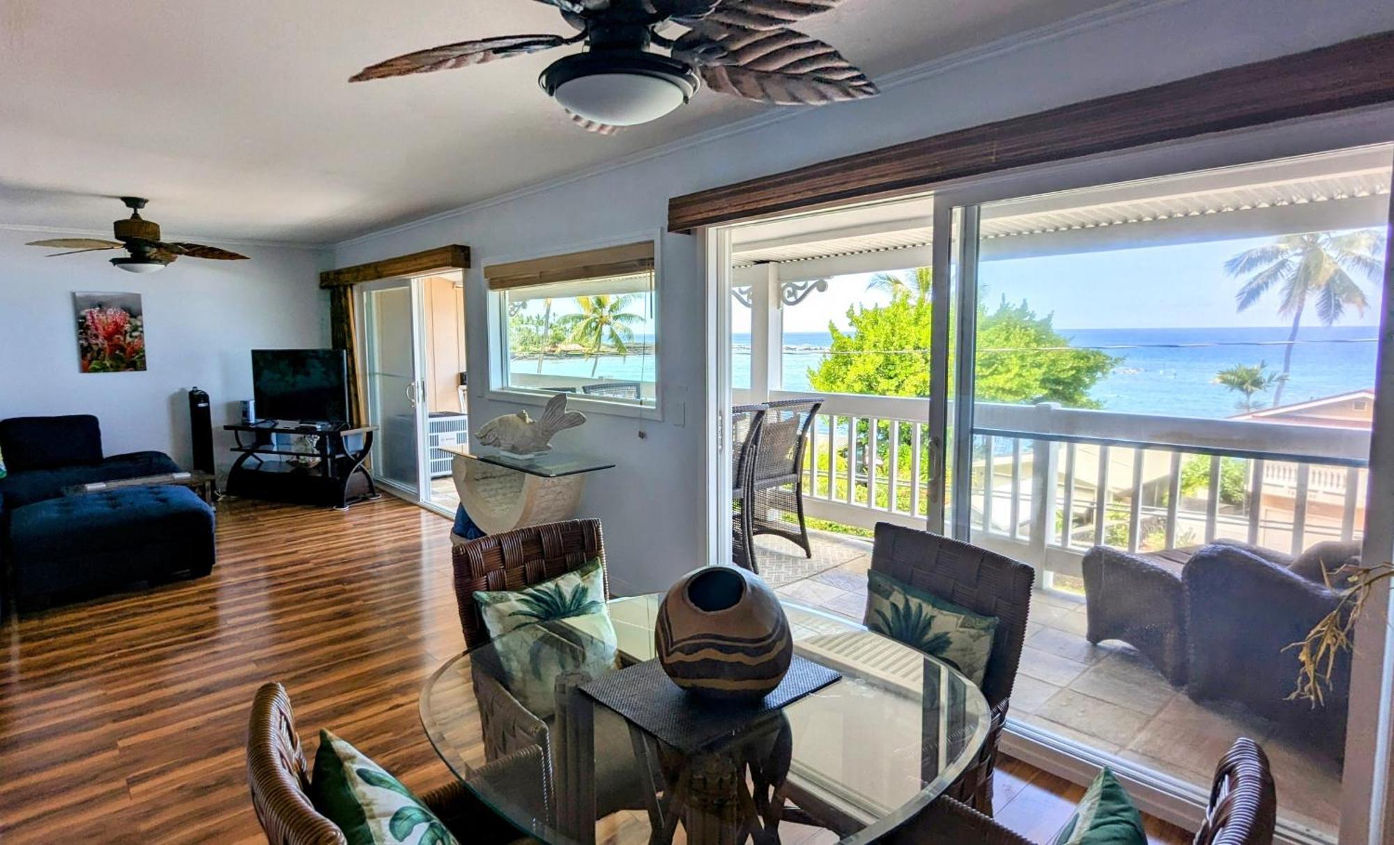 Appartamento Seaspray Oceanview Kailua-Kona Esterno foto
